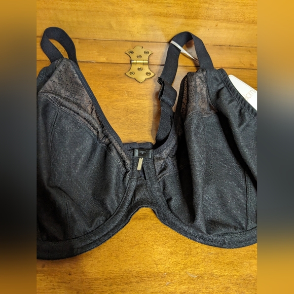 Elomi Black Bra 44DD NWT - Picture 5 of 11